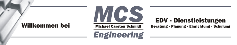 Willkommen bei: Michael Carsten Schmidt - Engineering